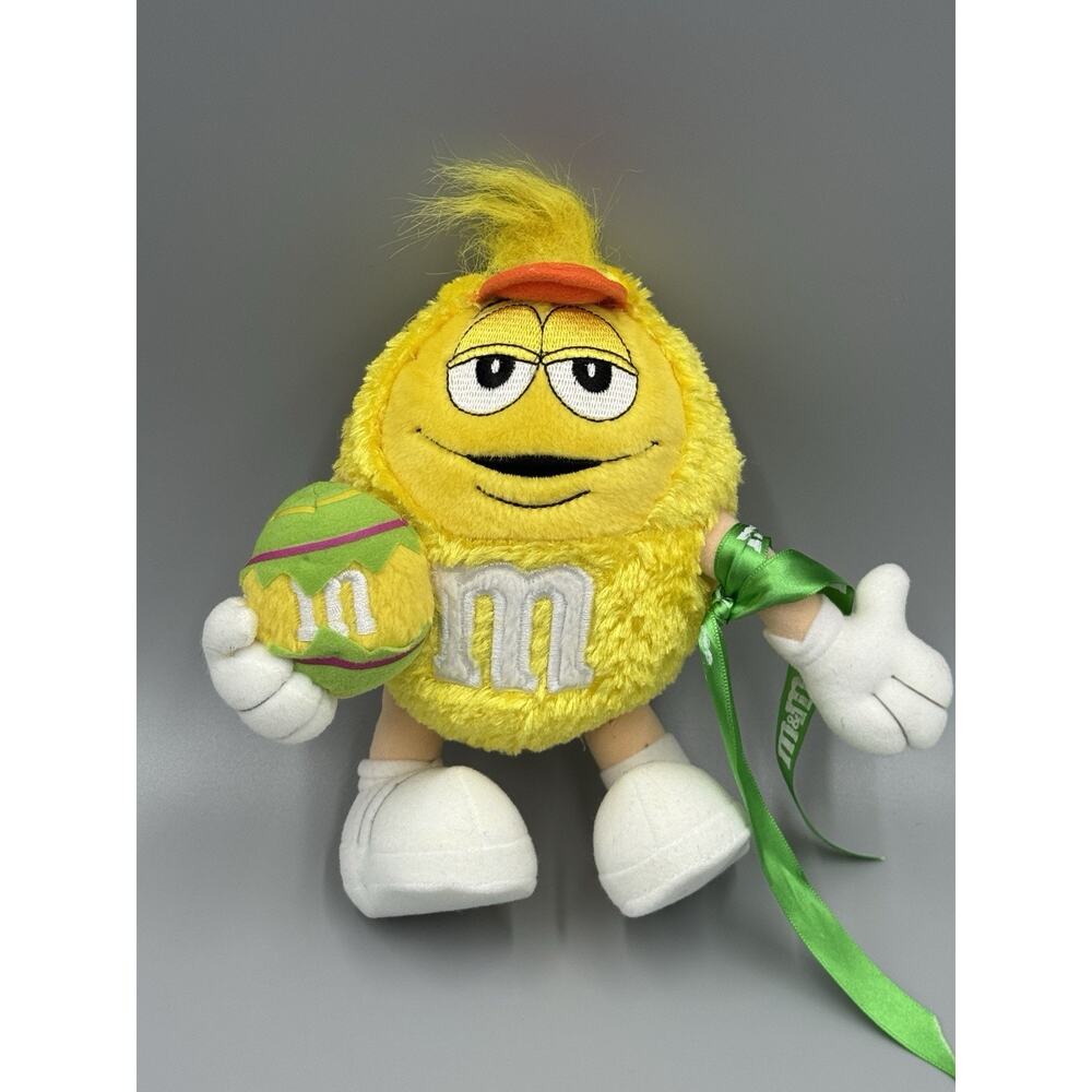 Vintage Galerie Yellow M&M Candy In Chick Costume Plush 7” Stuffed Doll 2003